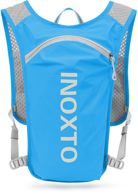 이녹스토 자전거 등산 경량 백팩 조끼가방, 로얄 블루, 1개