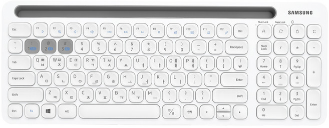 삼성전자 블루투스 무선 일반형 키보드, 화이트, SK-P1000W
