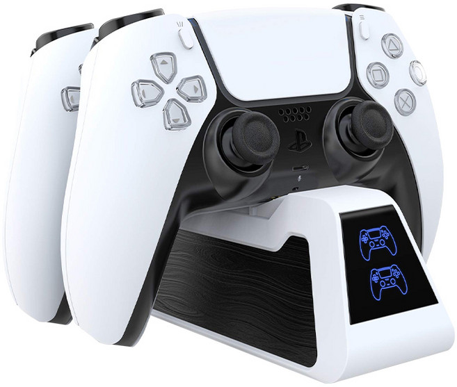 대한 PS5 플스5 듀얼센스 충전독 충전기 거치대, PS-105, 1개