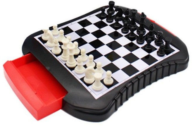 바이마음 서랍보드형 체스세트 M63, 블랙, 1개