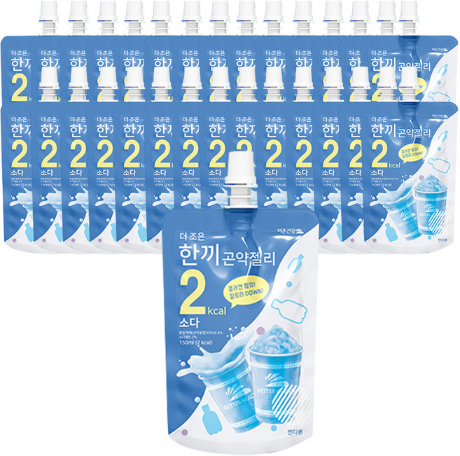 더존건강 한끼곤약 젤리 소다, 150ml, 30개