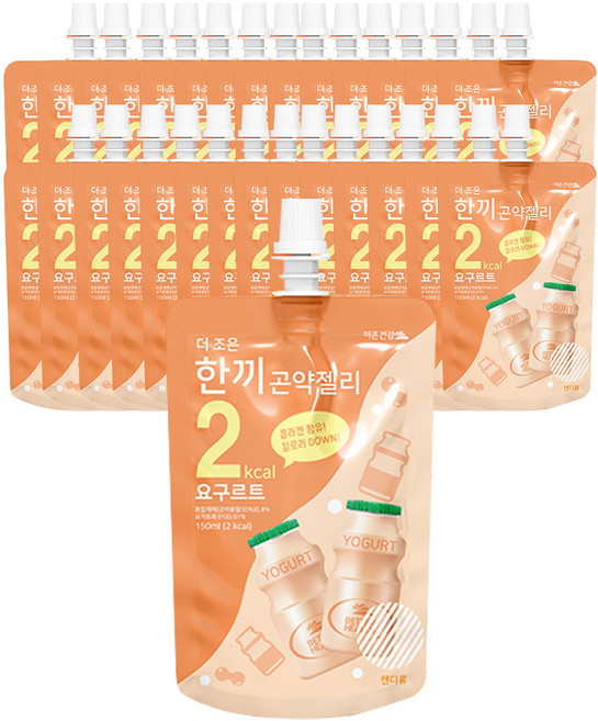 더존건강 한끼 곤약 젤리 요구르트 알뜰포장, 150ml, 30개