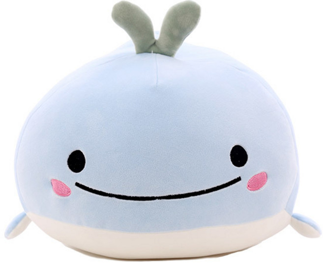 네이처타임즈 모찌 고래 인형, 블루, 50cm, 1개