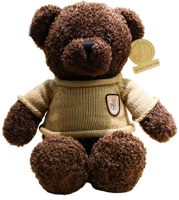 네이처타임즈 곰돌이 테디 인형, 스웨터 카키