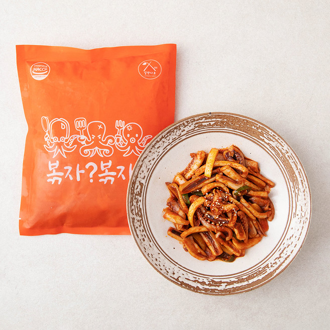 볶자?볶자! 오징어볶음, 500g, 1개