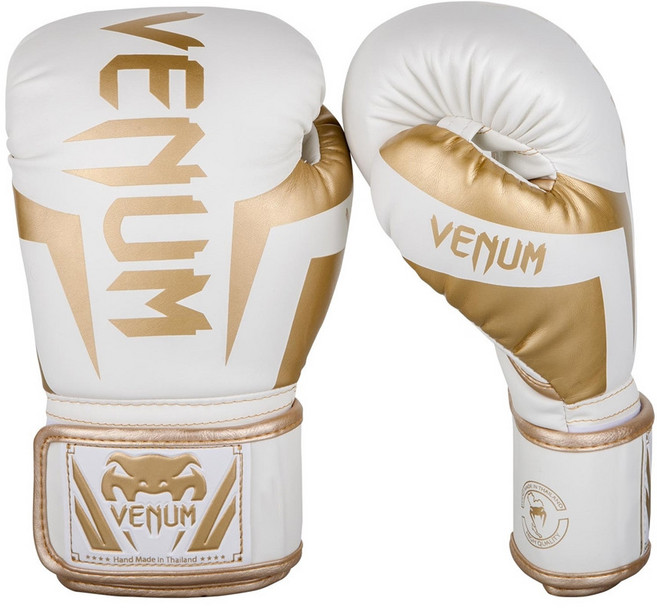 베넘 엘리트 복싱 글러브, 화이트+골드, 1세트