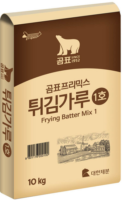 튀김가루 1호, 10kg, 1개