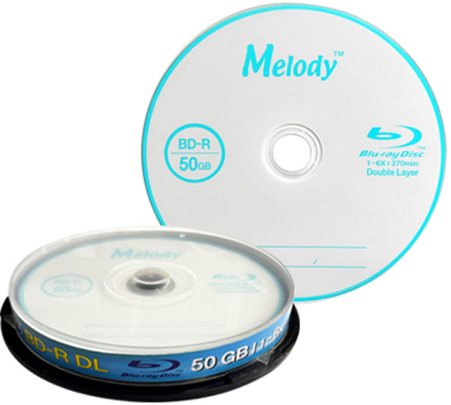 멜로디 공 블루레이 50GB 10P CAKE, 10개