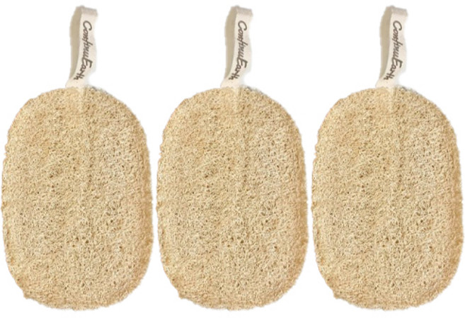 컨티뉴어스 양면 수세미, 3개입, 1개