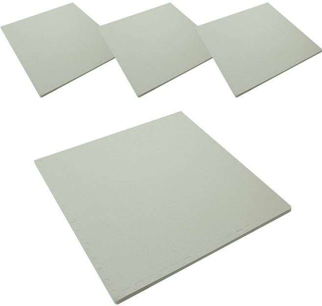 베베앙 팡키즈 퍼즐매트, 그레이, 4개