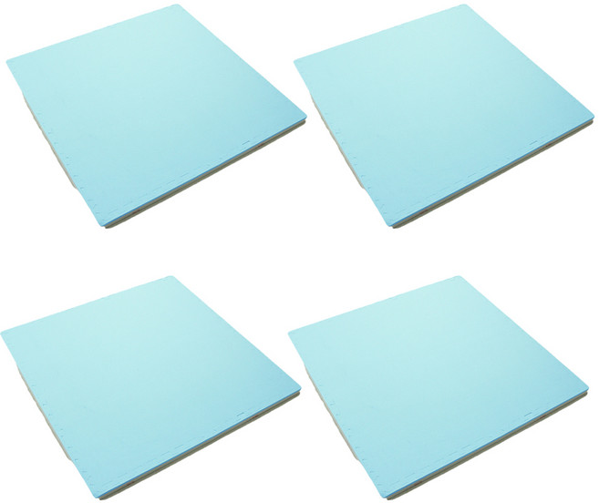 베베앙 팡키즈 퍼즐매트, 파스텔 블루, 4개