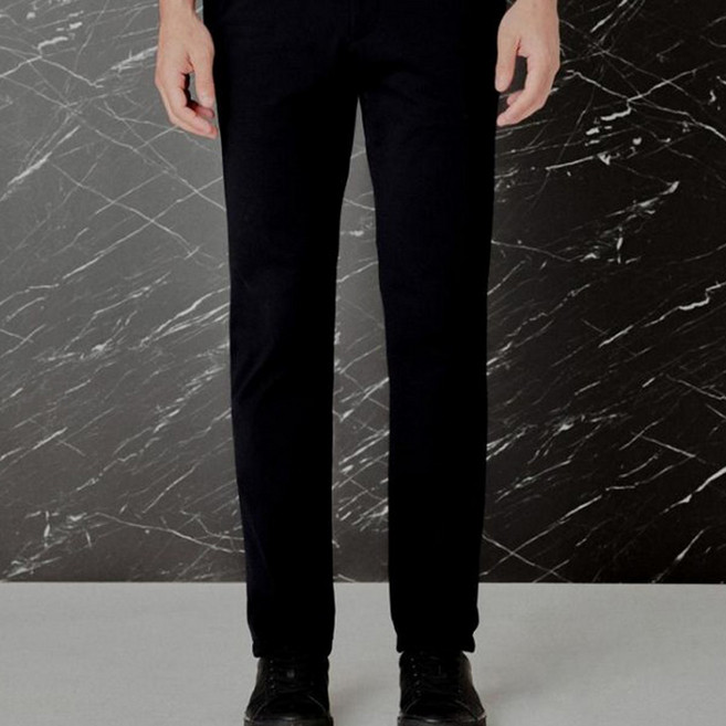 닥스 남성용 베이직 레귤러핏 겨울 약기모 팬츠 DGPA1D712