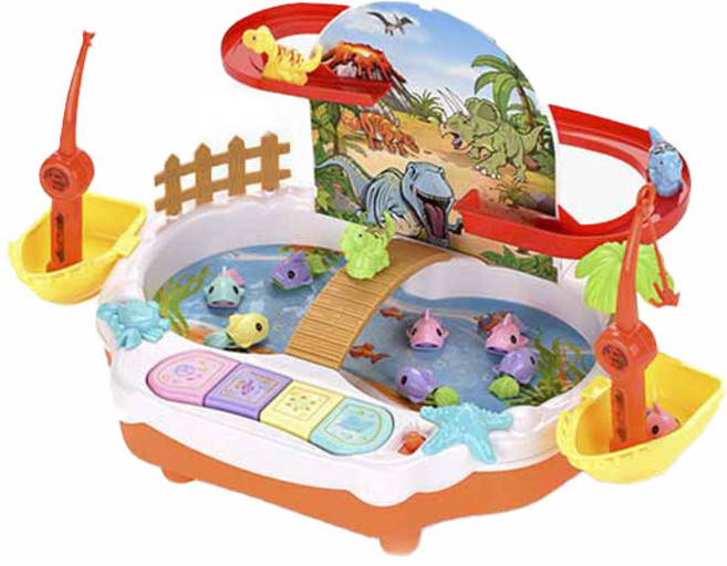 마이리틀타이거 다이노소어 파크 어드벤처 낚시놀이, 혼합색상, 1개