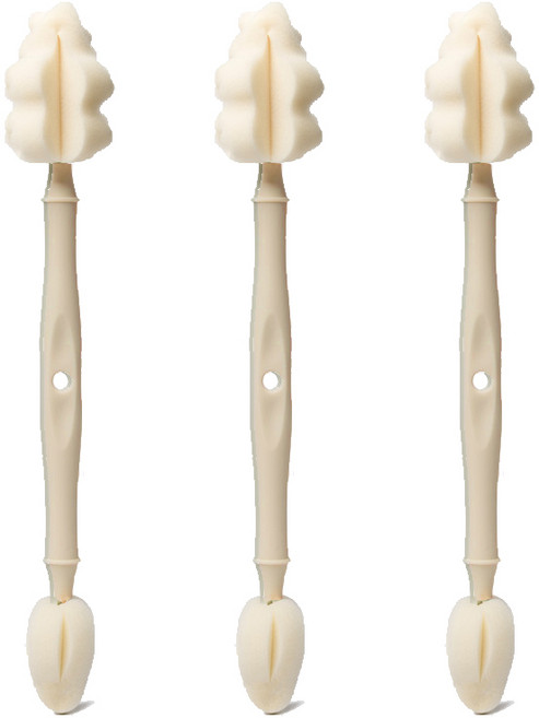 리에또베이비 투웨이 세척솔, 3개, 모던옐로