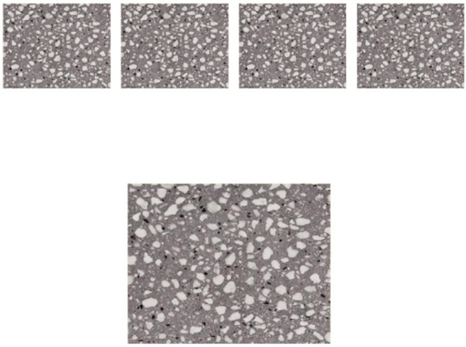 손쉬운 홈 인테리어 테라조 시트지 유광 5p, 02 진회색 테라조