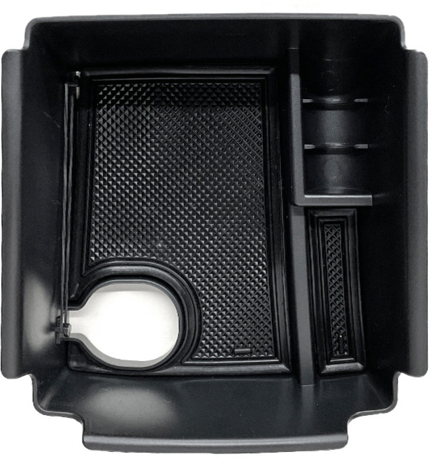 카템 콘솔트레이 콘솔박스 수납정리함, 무광블랙, 기아 니로EV