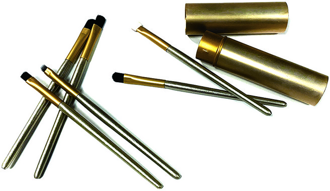 다크니스 원통 메이크업 브러시 6종 세트, 1개, 랜덤발송