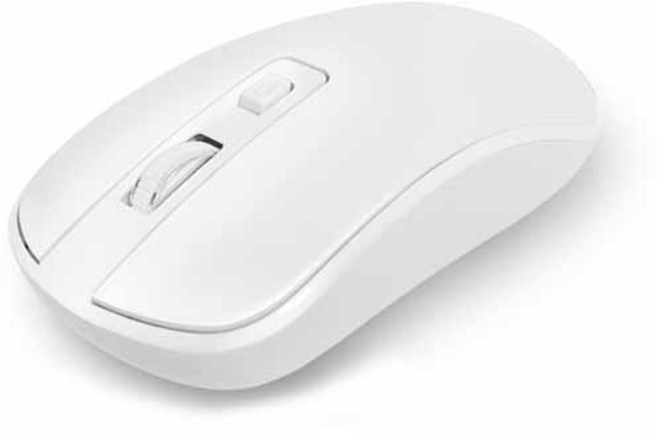아이플렉스 무소음 무선 광마우스, 화이트, WM310
