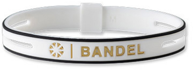 반델 스트링 메탈릭 팔찌, 화이트골드, 1개