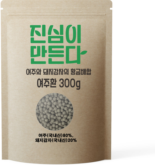 진심이만든다 국내산 여주환, 300g, 1개