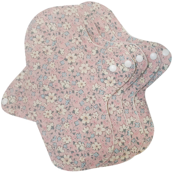 수미인 면 생리대 안개꽃핑크 팬티라이너, 1개, 5개입