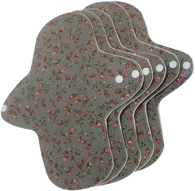 수미인 면 생리대 나리블루, 팬티라이너, 5개입, 1개