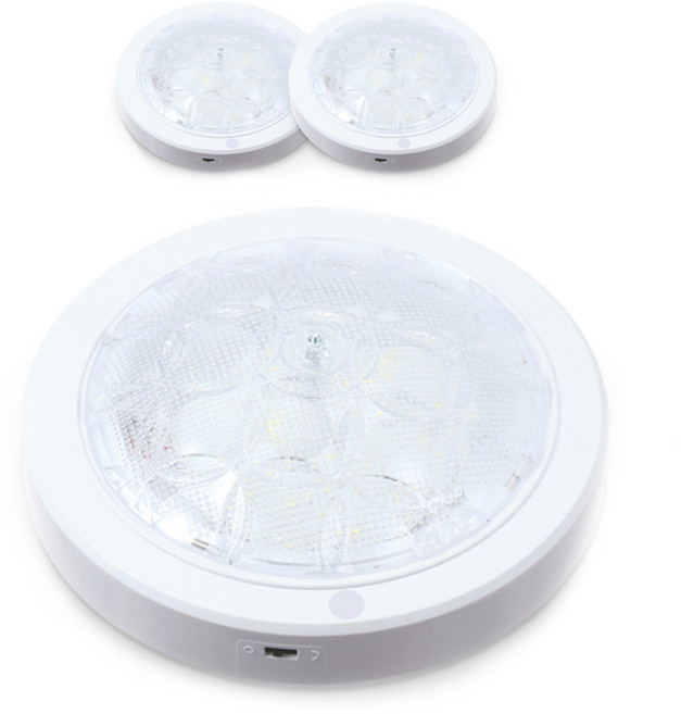 씨티오 LED 씽씽센서등 3p, 주광색(형광등색), 3개