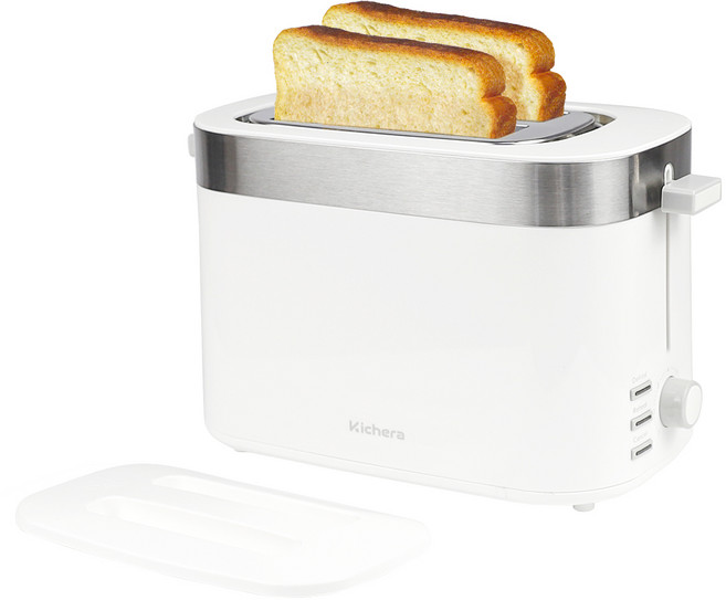 키체라 데일리 2구 토스터기 화이트, KIC-TM02