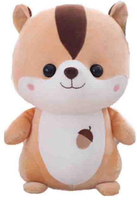 네이처타임즈 다람쥐 봉제인형, 브라운, 40cm, 1개