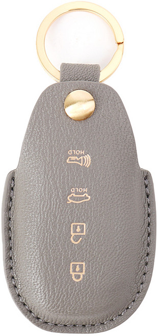 바슬리 크리스페 가죽 스마트 키케이스, 에땅 + 금, HD034