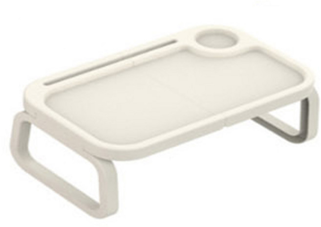 라베 한번더 접이식 배드트레이, 화이트