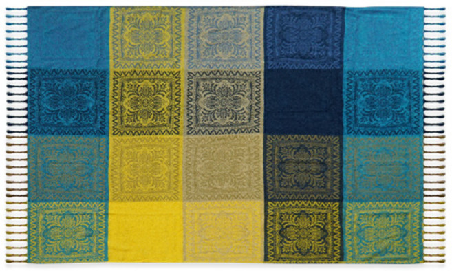 리빙뮤지엄 리뮤 양면 워셔블 패턴 캠핑 라비엔 블랭킷