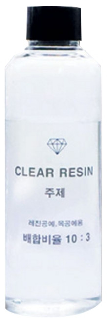 JJOMA 透明樹脂膠 500g, 透明度