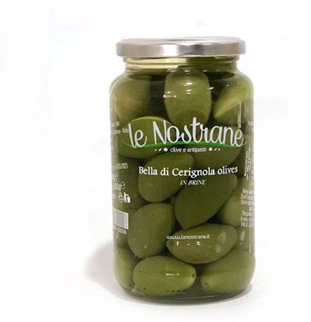 르노스트라네 벨라 디 체리뇰라 올리브 절임, 560g, 1개