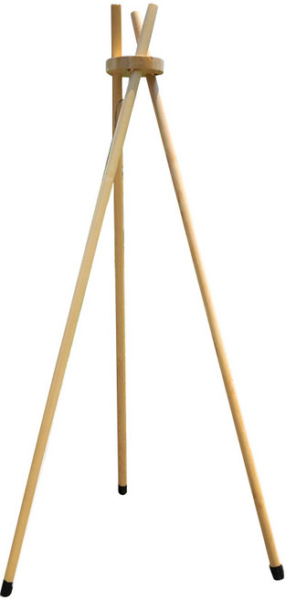 캠핑지구 감성캠핑 랜턴걸이, 우드, 1개