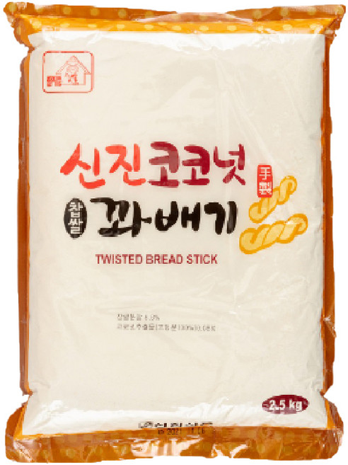 신진 코코넛 찹쌀 꽈배기 믹스, 1개, 2.5kg