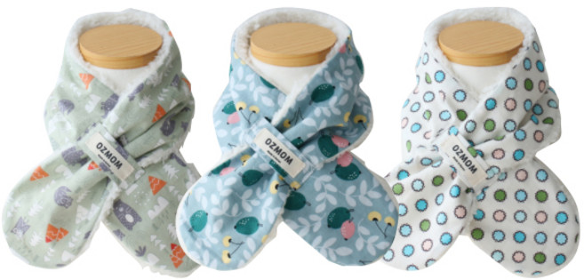 오즈맘 아동용 보들보들 뽀글이 목도리 3종 세트