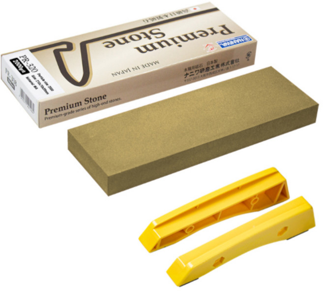 나니와 프리미엄 숫돌 2000방 + 신도 숫돌받침대 랜덤발송, 1세트