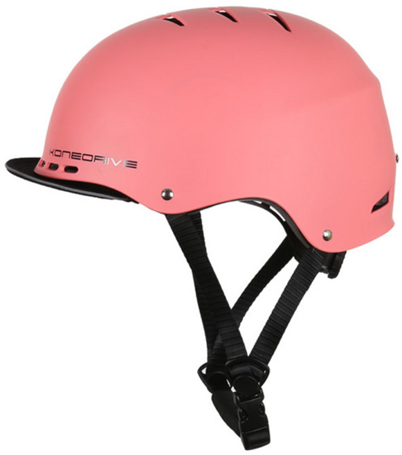 엑스원드라이브 베이직 헬멧 KSP-02, 핑크, 1개