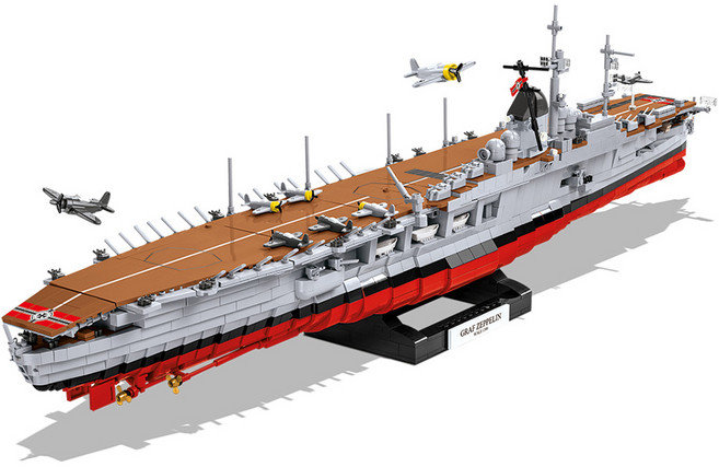 COBI 航空母艦 德國 GRAF ZEPPELIN 積木 4826, 1個