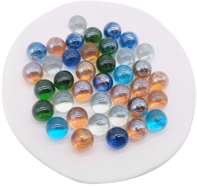 찐노마진몰 유리구슬 어항 바닥재 혼합, 50개