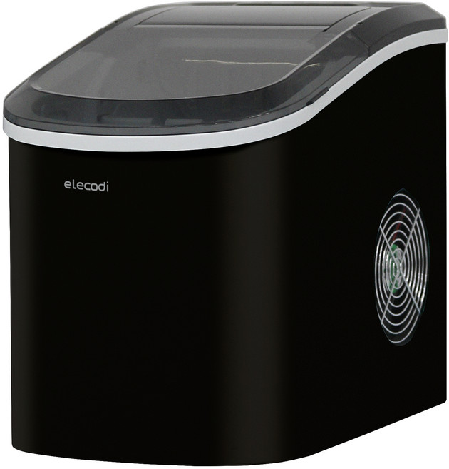 일렉코디 휴대용 미니 아이스 제빙기 블랙, IM-ES60