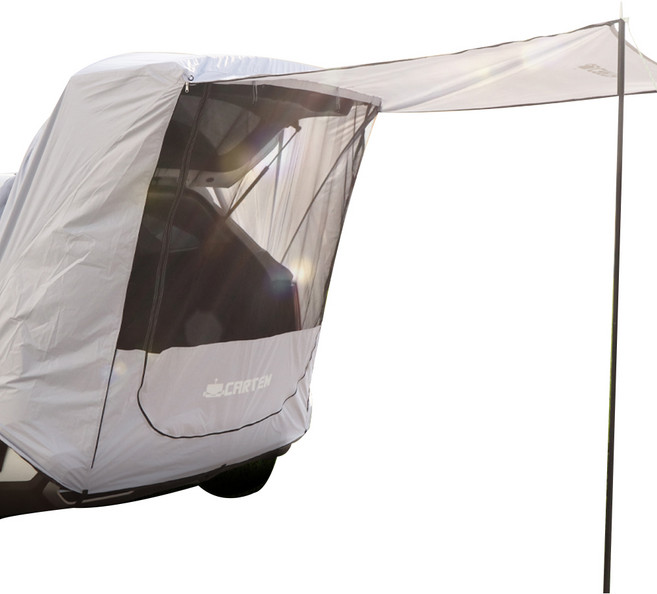 카템 떠나요 차박텐트 폴대형, 라이트그레이, 4인용