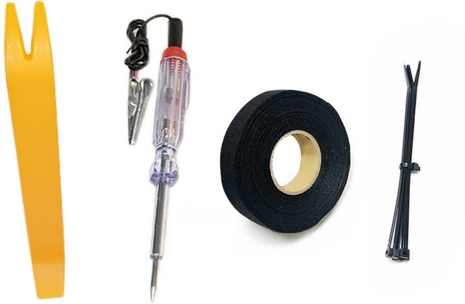 리드아이 블랙박스 셀프 설치 세트, 혼합색상, 1개