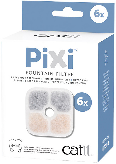 하겐 캣잇 PIXI 고양이 정수기 필터, 6개, 1개