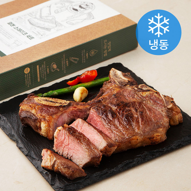 프레시지 스미스푸줏간 엘본 스테이크 세트 (냉동), 409g, 1세트