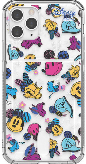 디즈니 익스프레스 유어셀프 투명 방탄 휴대폰 카드케이스