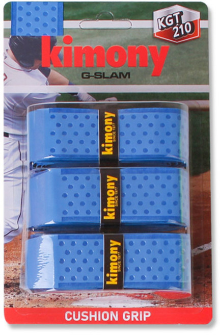 키모니 지슬램 야구 배트그립 쿠션타입 3p, 블루, 1세트