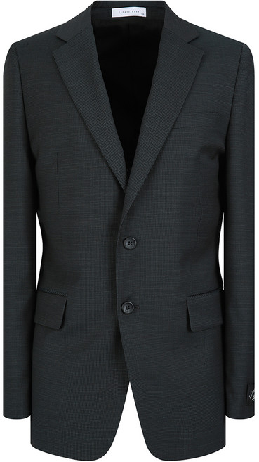 리버클래시 남성용 카키 체크 슬림 라인 정장자켓 LHW11731