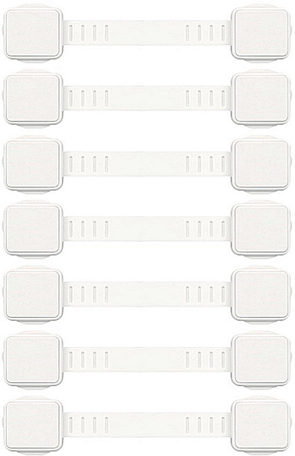 아가드 밴드형 이중 서랍 안전잠금장치 3종, 7개
